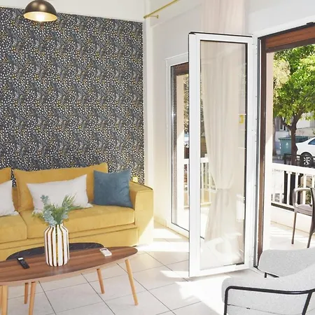 아파트 Nama -central Vacation With Free Parking Only 900m Far From Venetian Port And Beach! 하니아